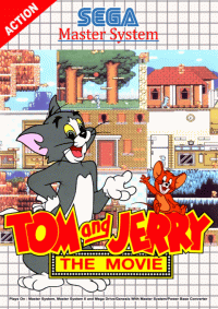 Tom and Jerry the Movie PAL Sega Master System PAL box art